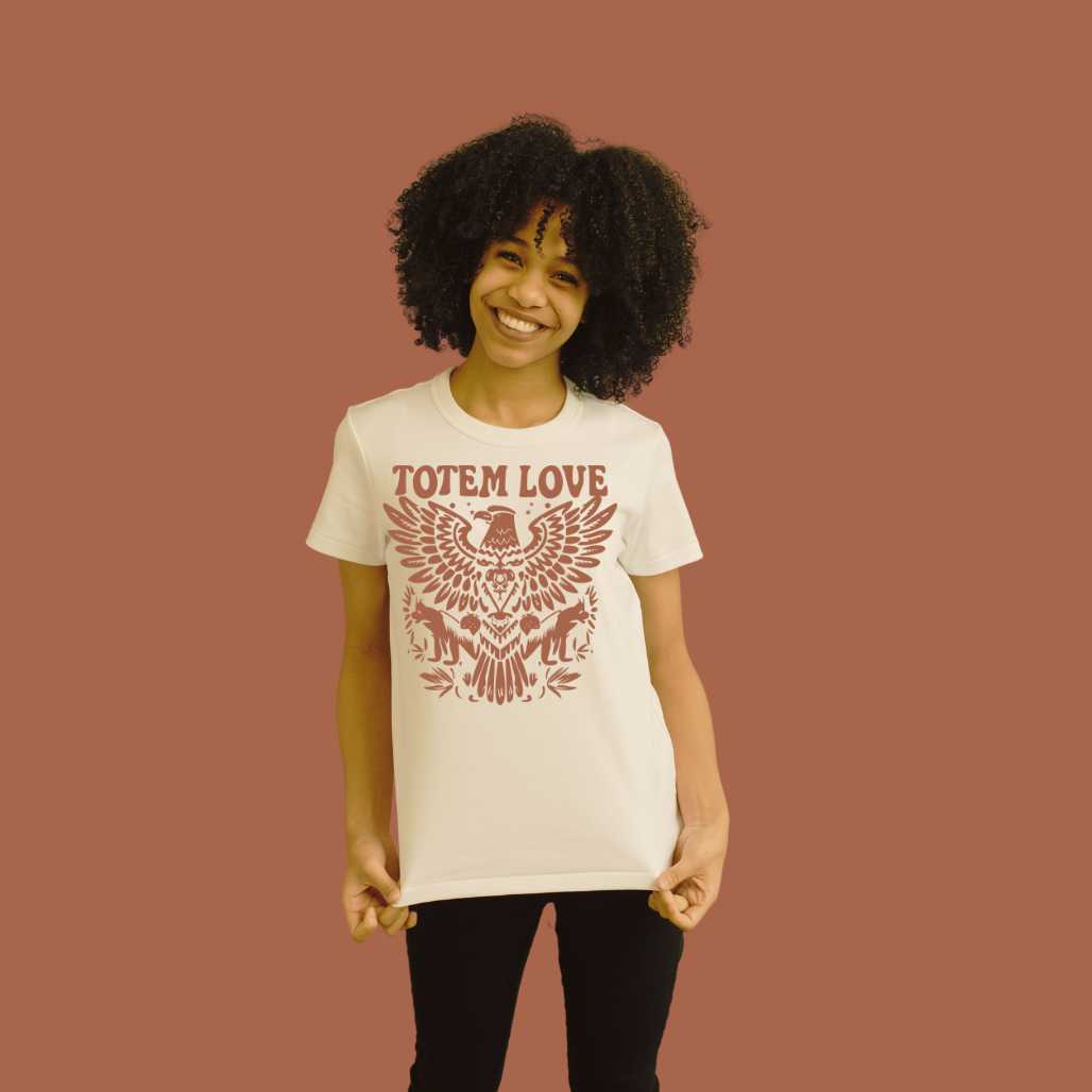 Totem Love Thunderbird Animal Shirt - FIHEROE.