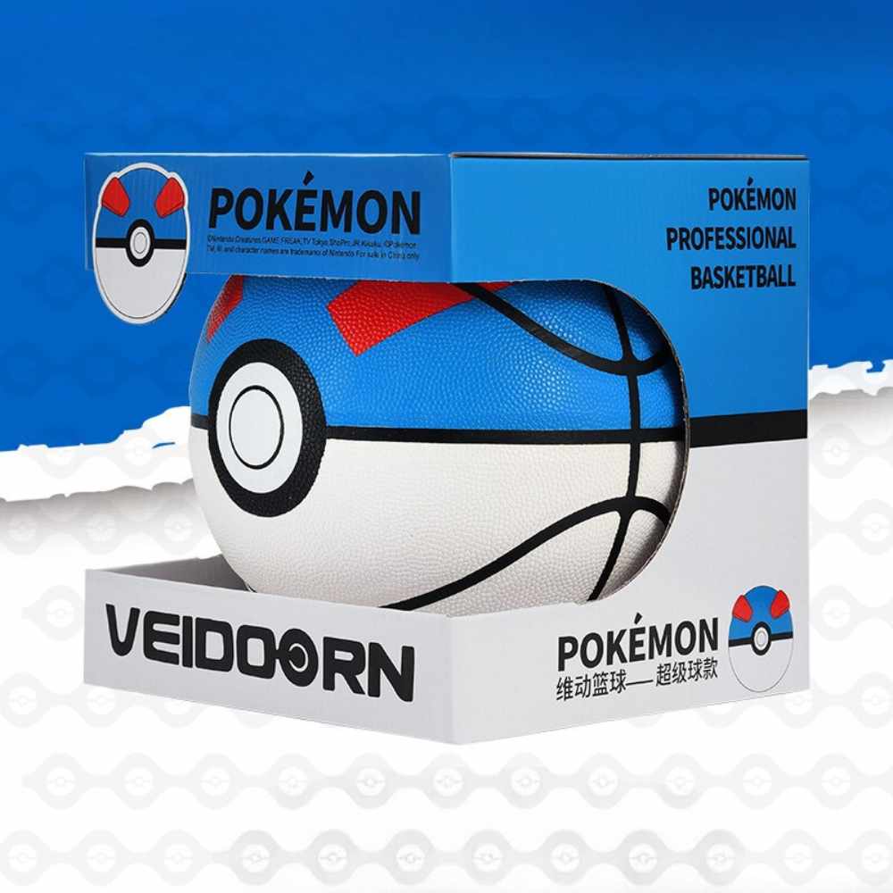 Veidoorn Pokemon Sports Pokeball Basketball - FIHEROE.
