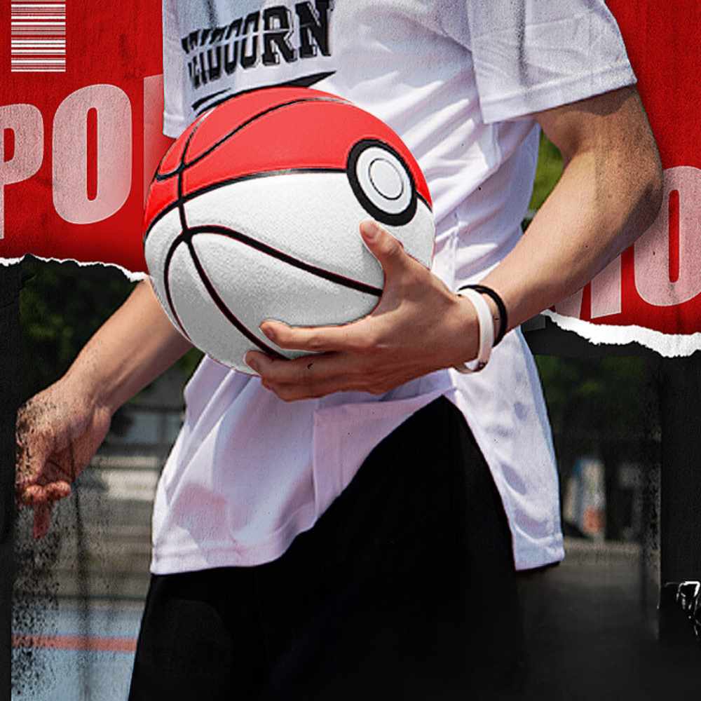 Veidoorn Pokemon Sports Pokeball Basketball - FIHEROE.