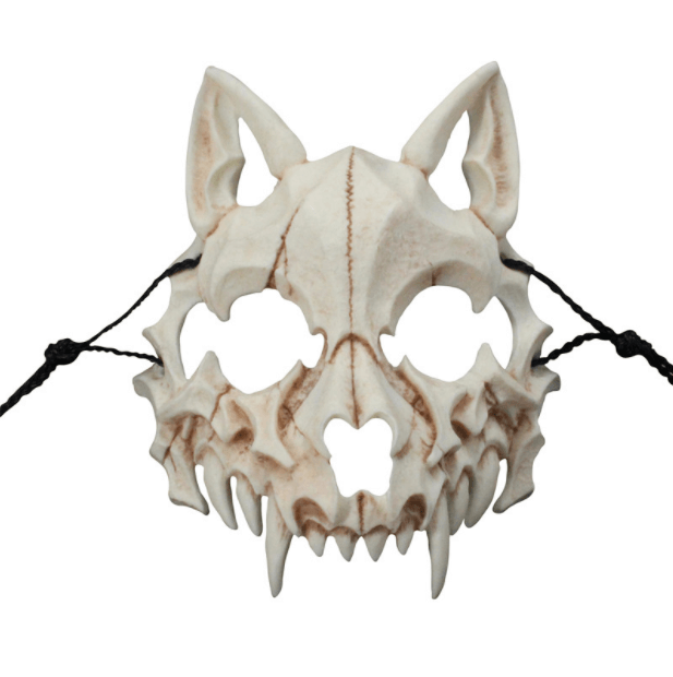 Werewolf Skull Mythic Creature Animal Mask - FIHEROE.