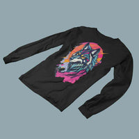 Wolf Totem Geomeric Animal Graphic Tee - FIHEROE.