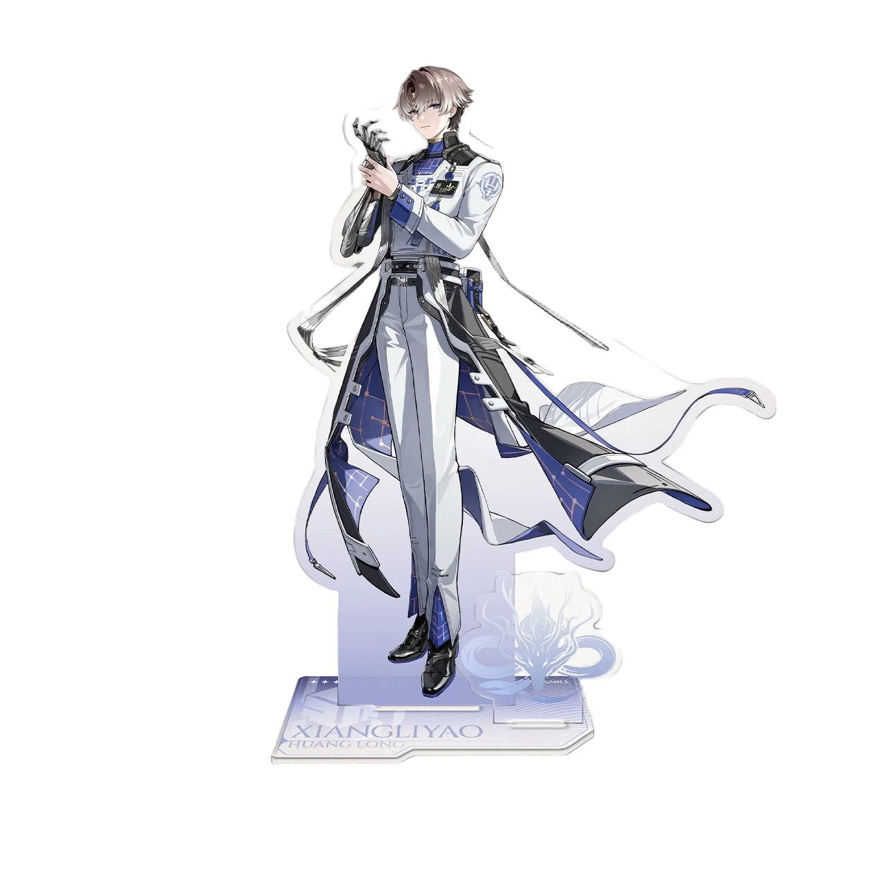 Anime character figurine with a white background