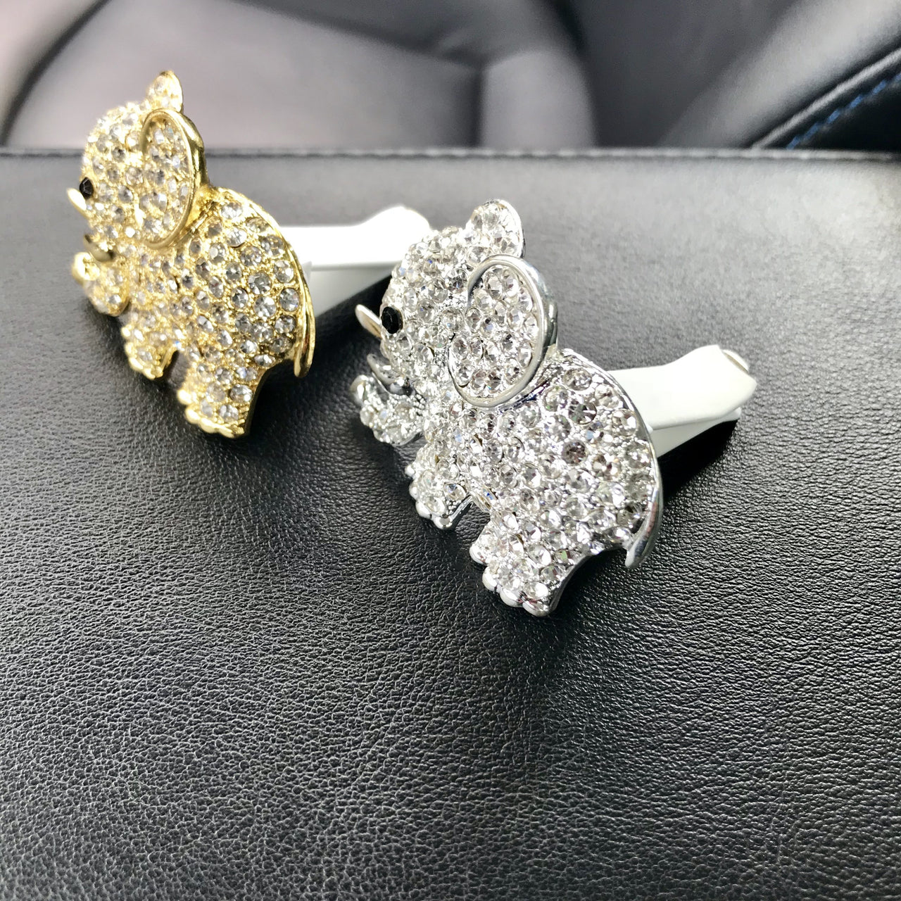Animal Totem Elephant Diamond Bling Car Freshener - FIHEROE.