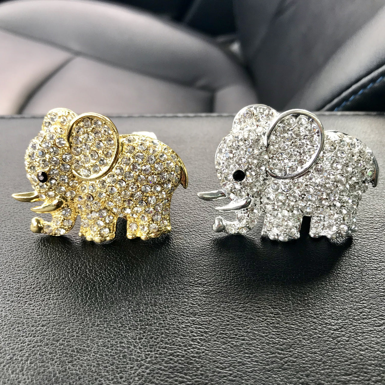 Animal Totem Elephant Diamond Bling Car Freshener - FIHEROE.