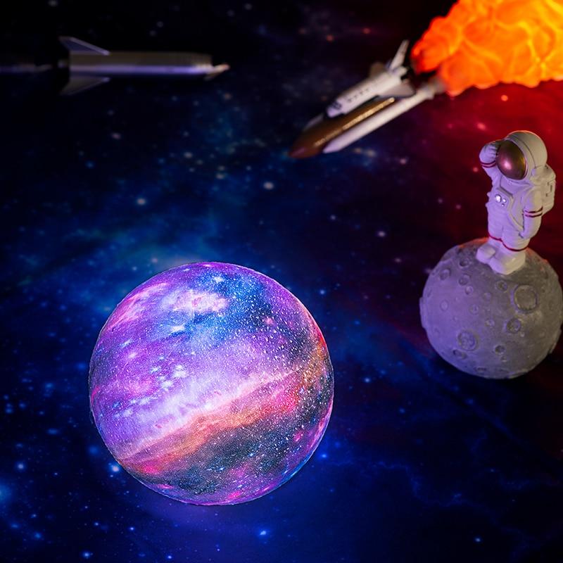 Anime Galaxy 3D Printed Cosmic LED Lamp - FIHEROE.