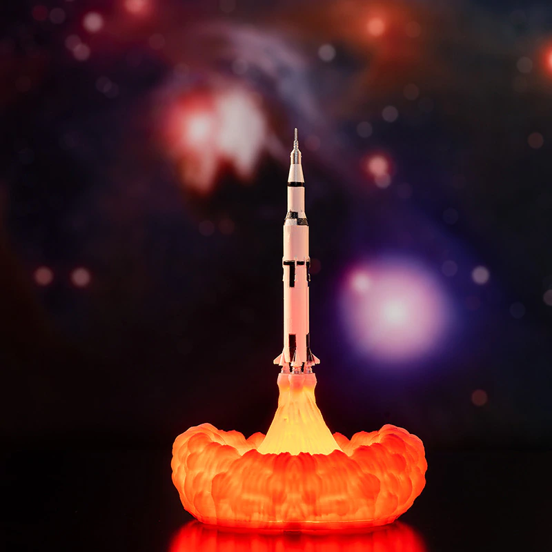 Anime Galaxy 3D Printed Space Shuttle Lamp - FIHEROE.