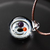 Anime Galaxy Glass Cabochon Pendant Necklace - FIHEROE.