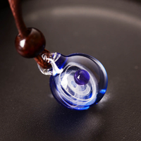 Anime Galaxy Glass Cabochon Pendant Necklace - FIHEROE.