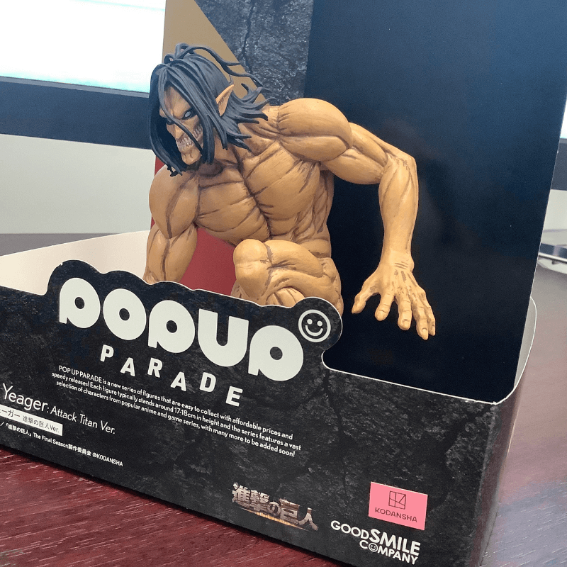 Eren Yeager Attack Titan Attack on Titan Statue - FIHEROE.