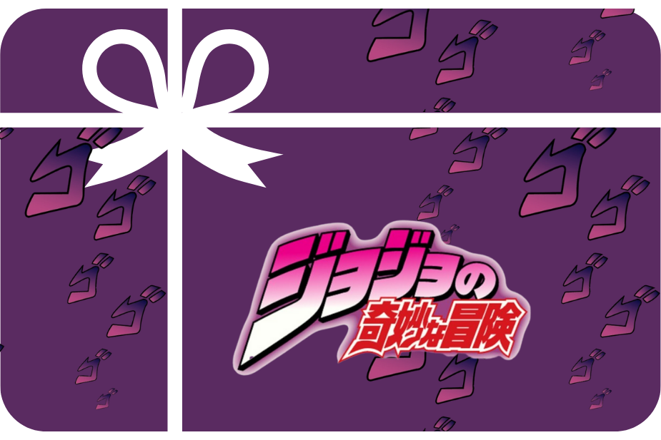 JJBA Gift Card - FIHEROE.