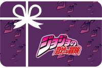 JJBA Gift Card - FIHEROE.