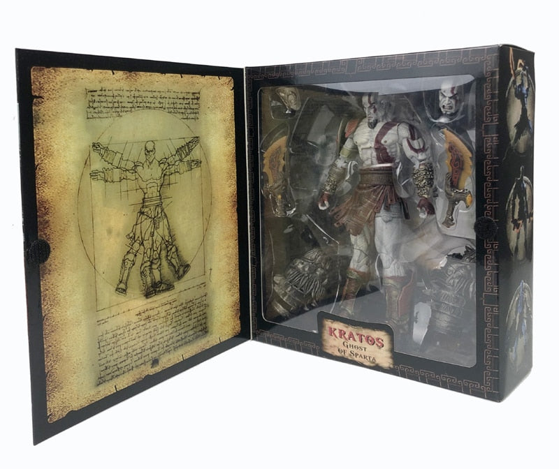 NECA GOW 3 Ghost of Sparta Kratos Action Figure - FIHEROE.