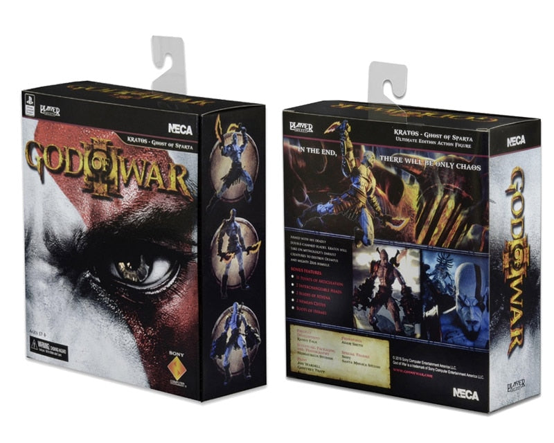 NECA GOW 3 Ghost of Sparta Kratos Action Figure - FIHEROE.