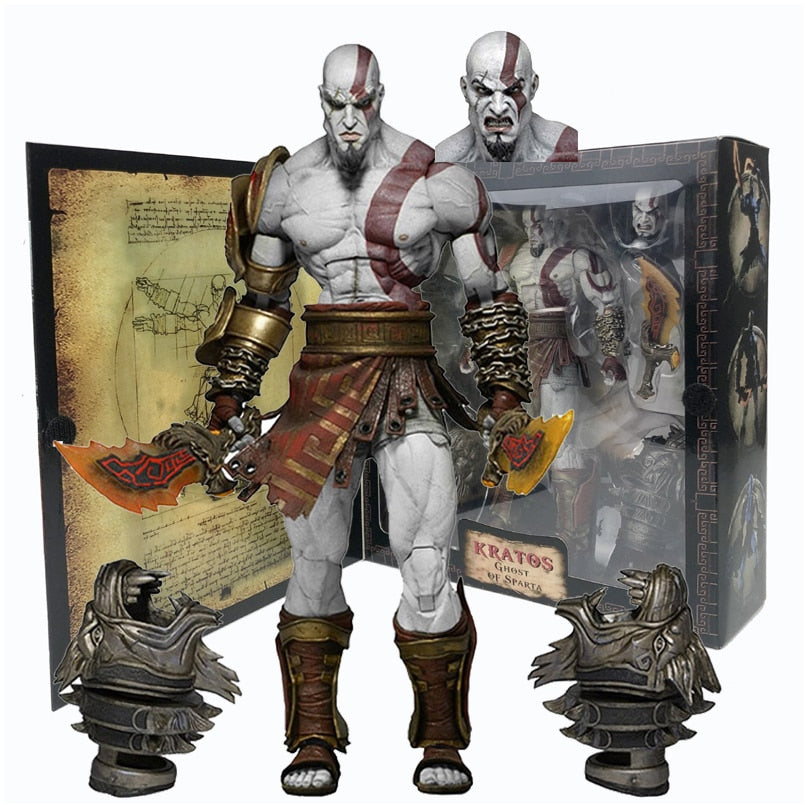 NECA GOW 3 Ghost of Sparta Kratos Action Figure - FIHEROE.