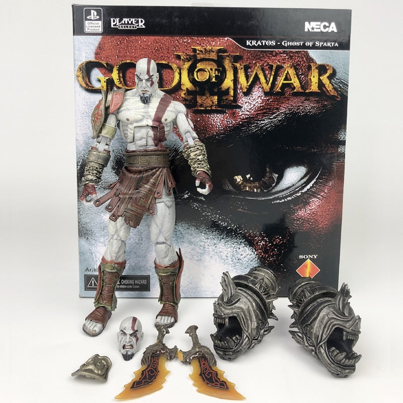 NECA GOW 3 Ghost of Sparta Kratos Action Figure - FIHEROE.