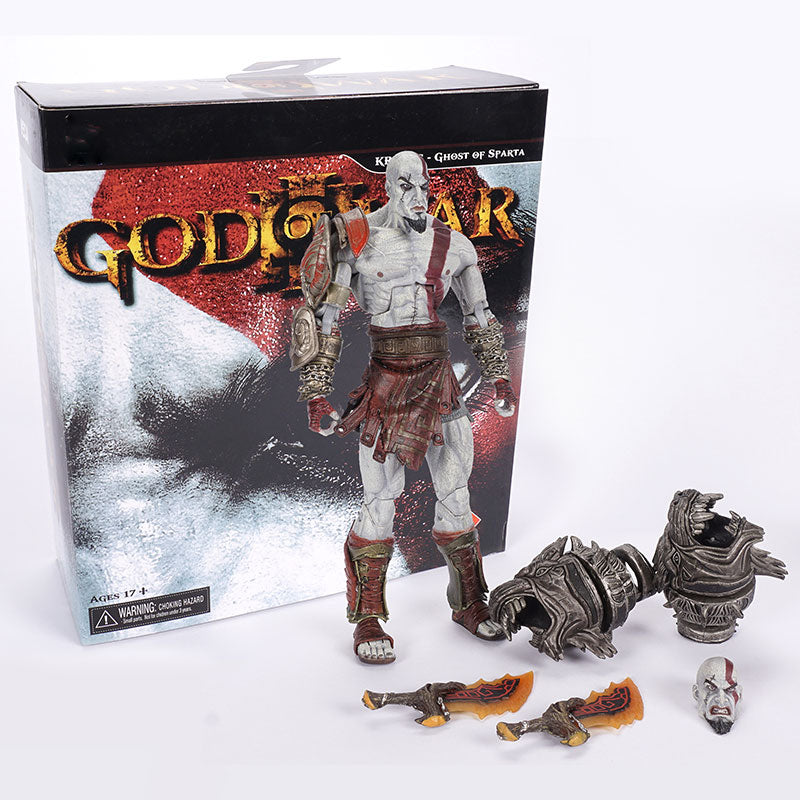 NECA GOW 3 Ghost of Sparta Kratos Action Figure - FIHEROE.